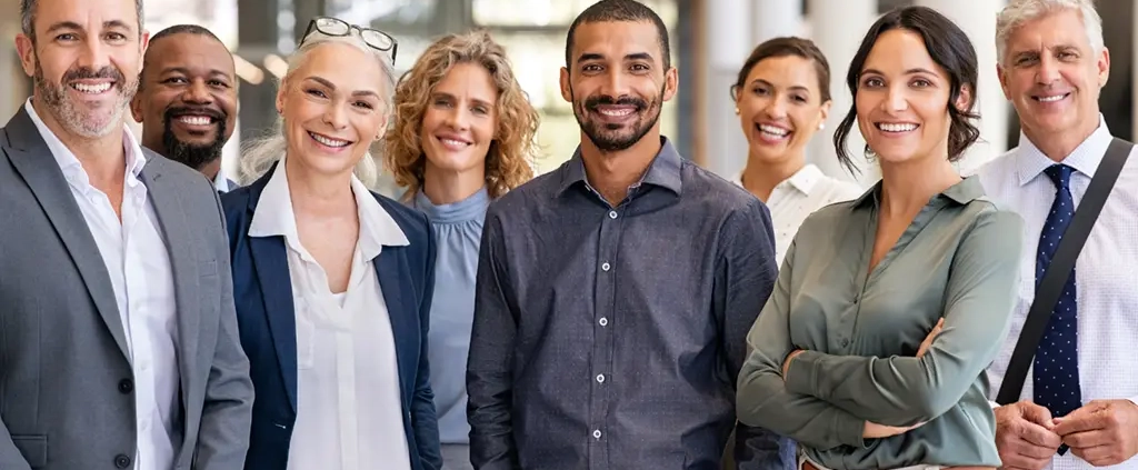 A group of Recruitment Managers and Executives.